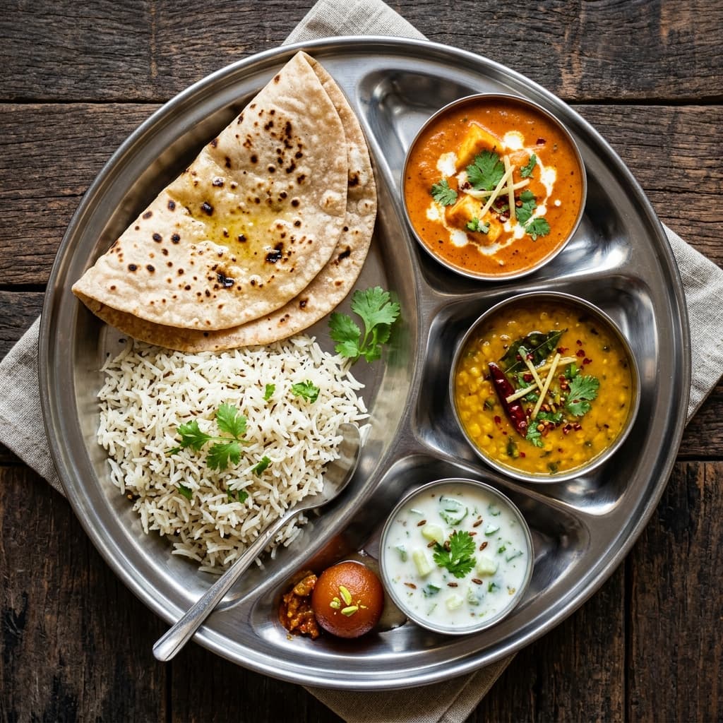 Delicious North Indian Tiffin